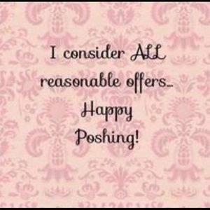 I am open to reasonable offers always